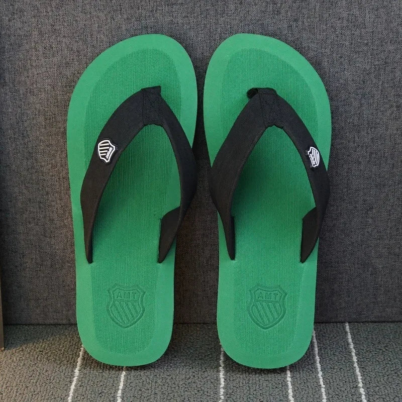 Summer Men Flip Flops Beach Slippers Sandals Non-slip Home Chanclas Slipper Indoor House Anti-slip Zapatos Hombre Shoes 2022