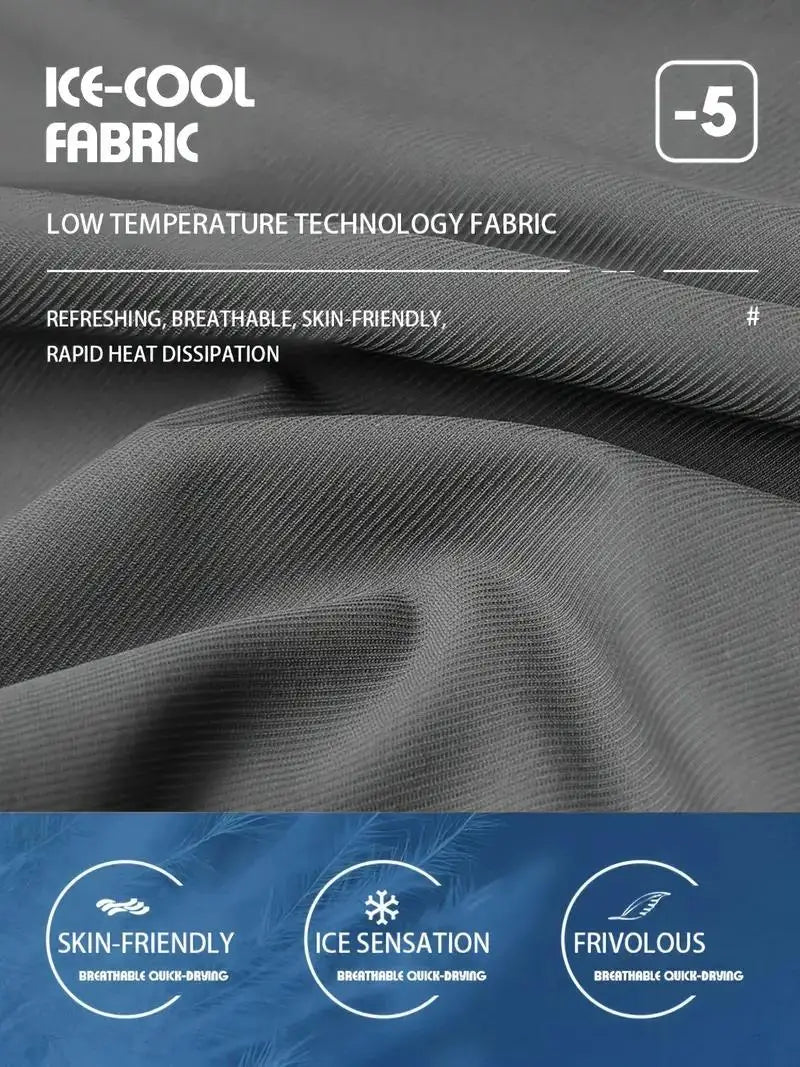 Summer Spring Men's Waist Drawstring Quick Dry High Stretch Solid Color Sports Training Outdoor Long Pants With Zipper Pockets